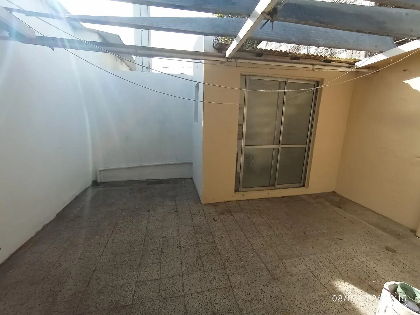 Depto tipo casa interna, dos dormitorios + patio, 1