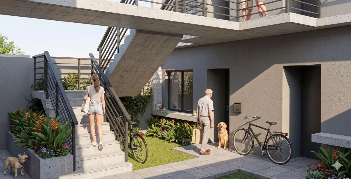 DEPARTAMENTOS EN VENTA - PROYECTO CALLE LAS HERAS 8