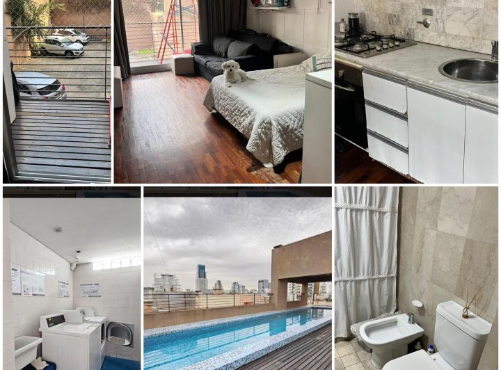 Alquiler Monoambiente amoblado Palermo con Amenities 1