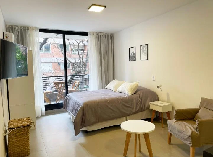 Moderno Monoambiente con balcón 1