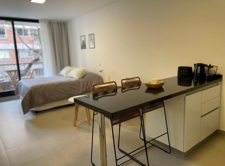 Moderno Monoambiente con balcón 2