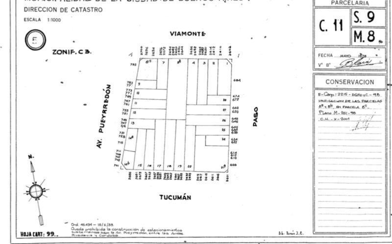 Foto de Terreno Lote en Venta en Once, Capital Federal, Buenos Aires, imagen 2