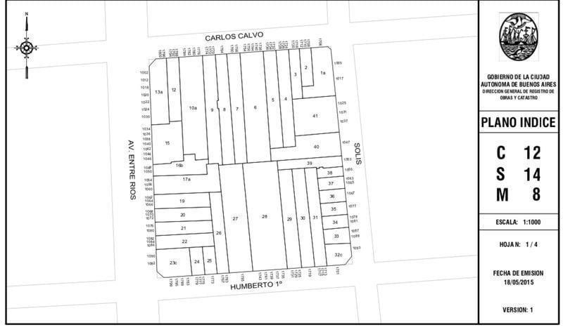 Foto de Terreno Fraccion en Venta en Boedo, Capital Federal, Buenos Aires, imagen 1