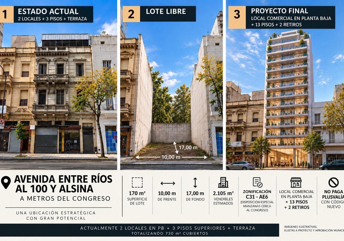 Foto de Terreno Lote en Venta en Monserrat, Capital Federal, Buenos Aires, imagen 1