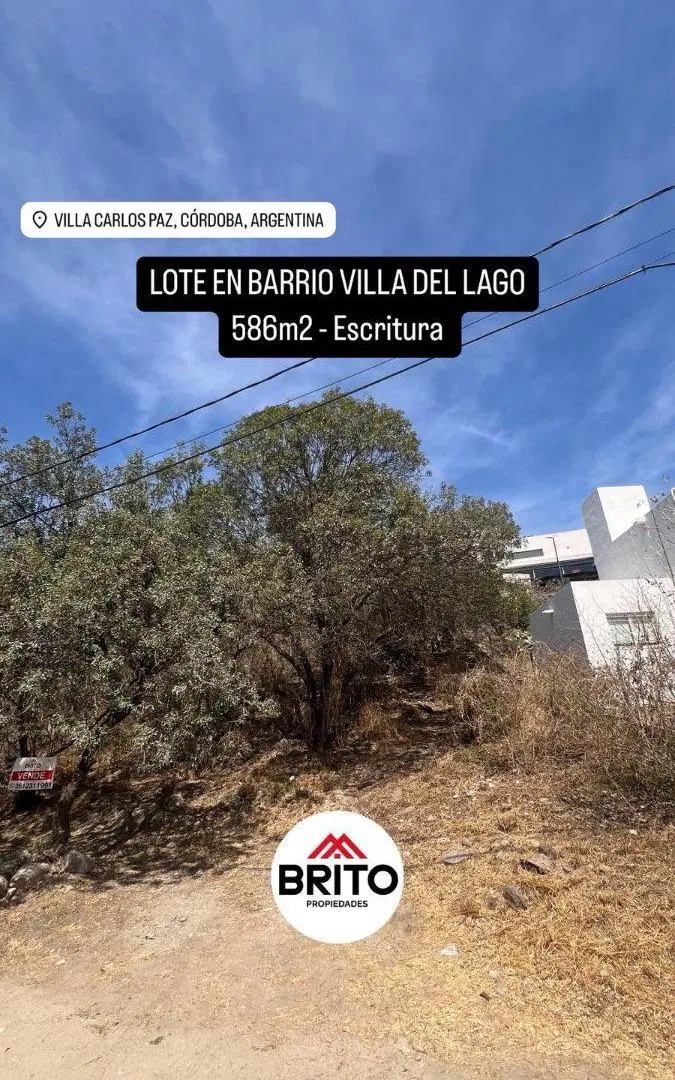 VILLA DEL LAGO CARLOS PAZ VENTA LOTE 586M2 5