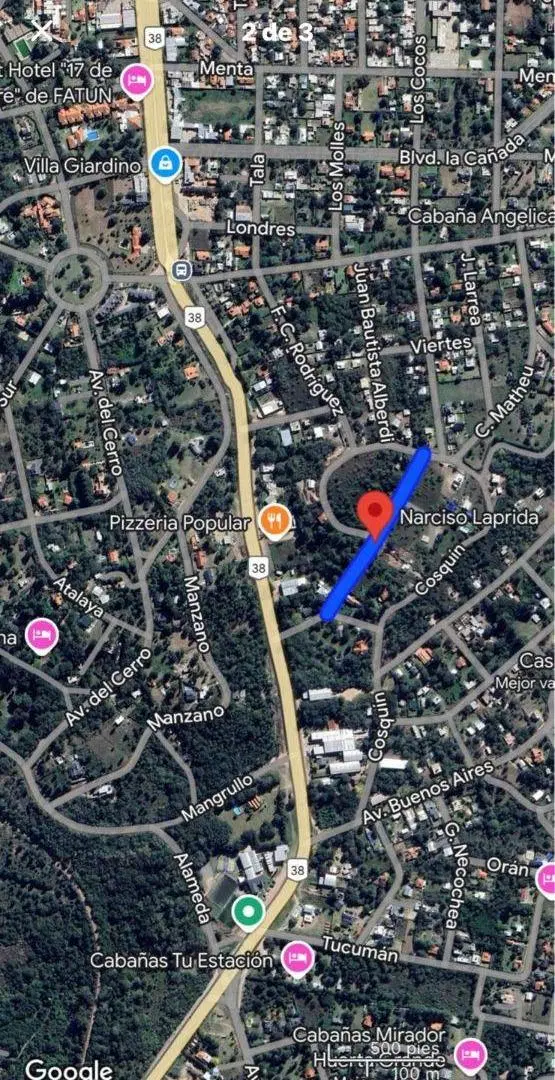 LOTE EN HUERTA GRANDE 711m2 3