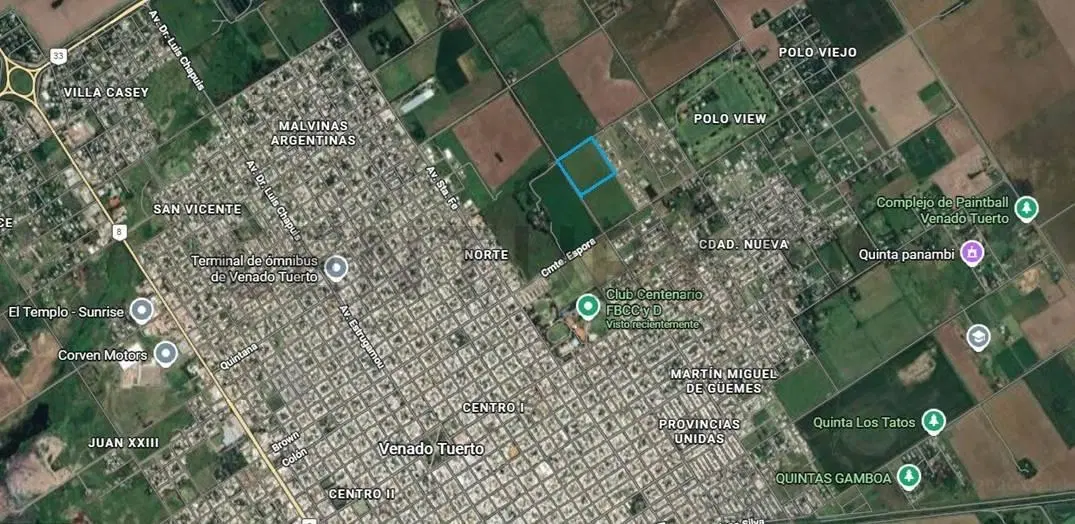 Terreno 7 hectáreas - Venado Tuerto | Zona de mayor crecimiento urbano 5