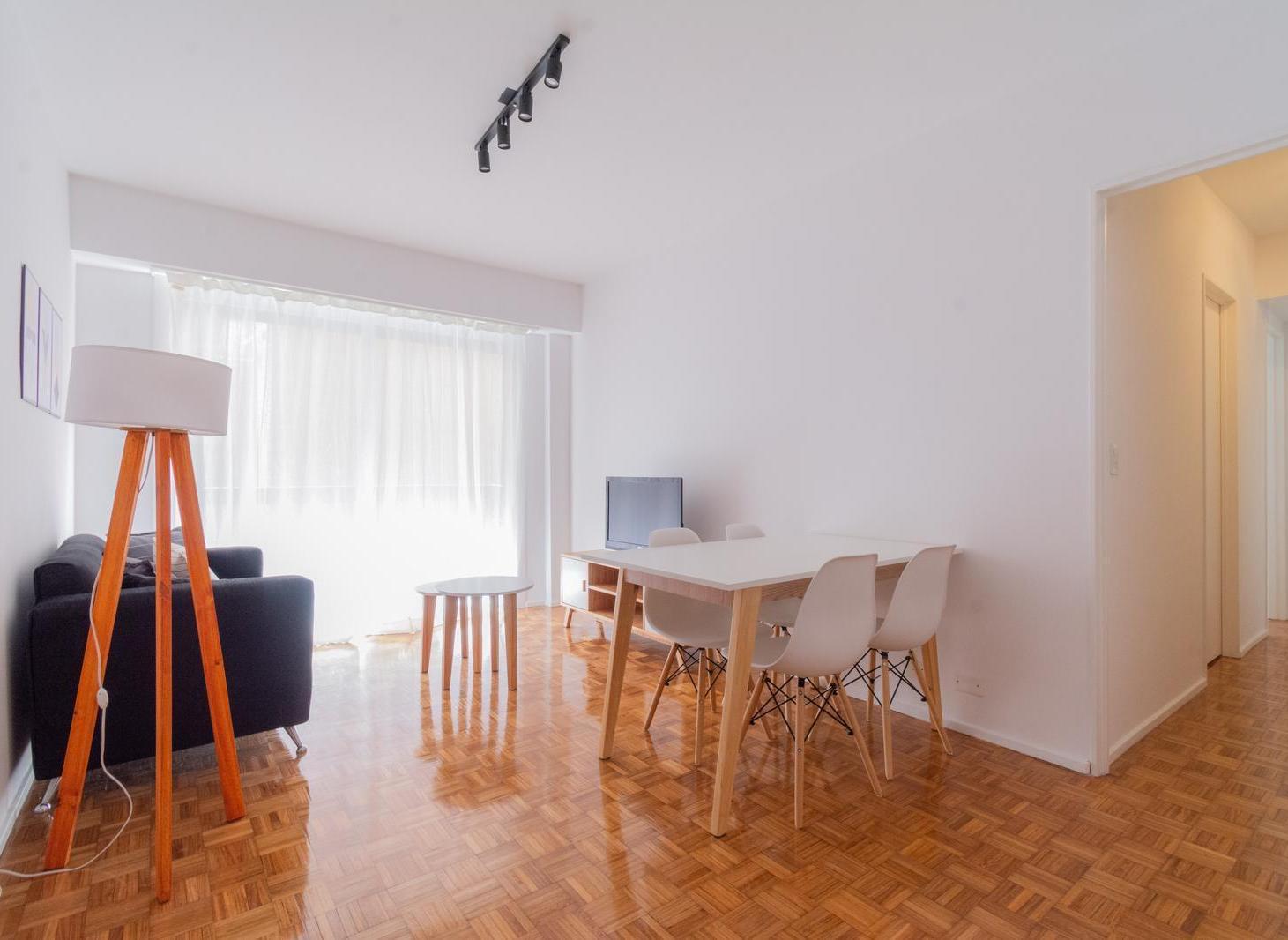 Hermoso 3 ambientes en alquiler temporario amueblado en Belgrano!