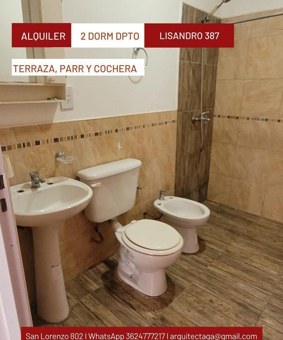 Foto de Departamento con terraza, parrilla y cochera, imagen 3