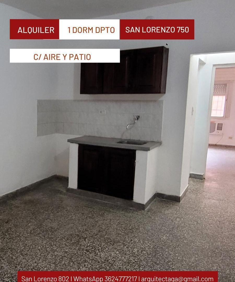 Foto de Departamento 1 dorm con patio, imagen 1