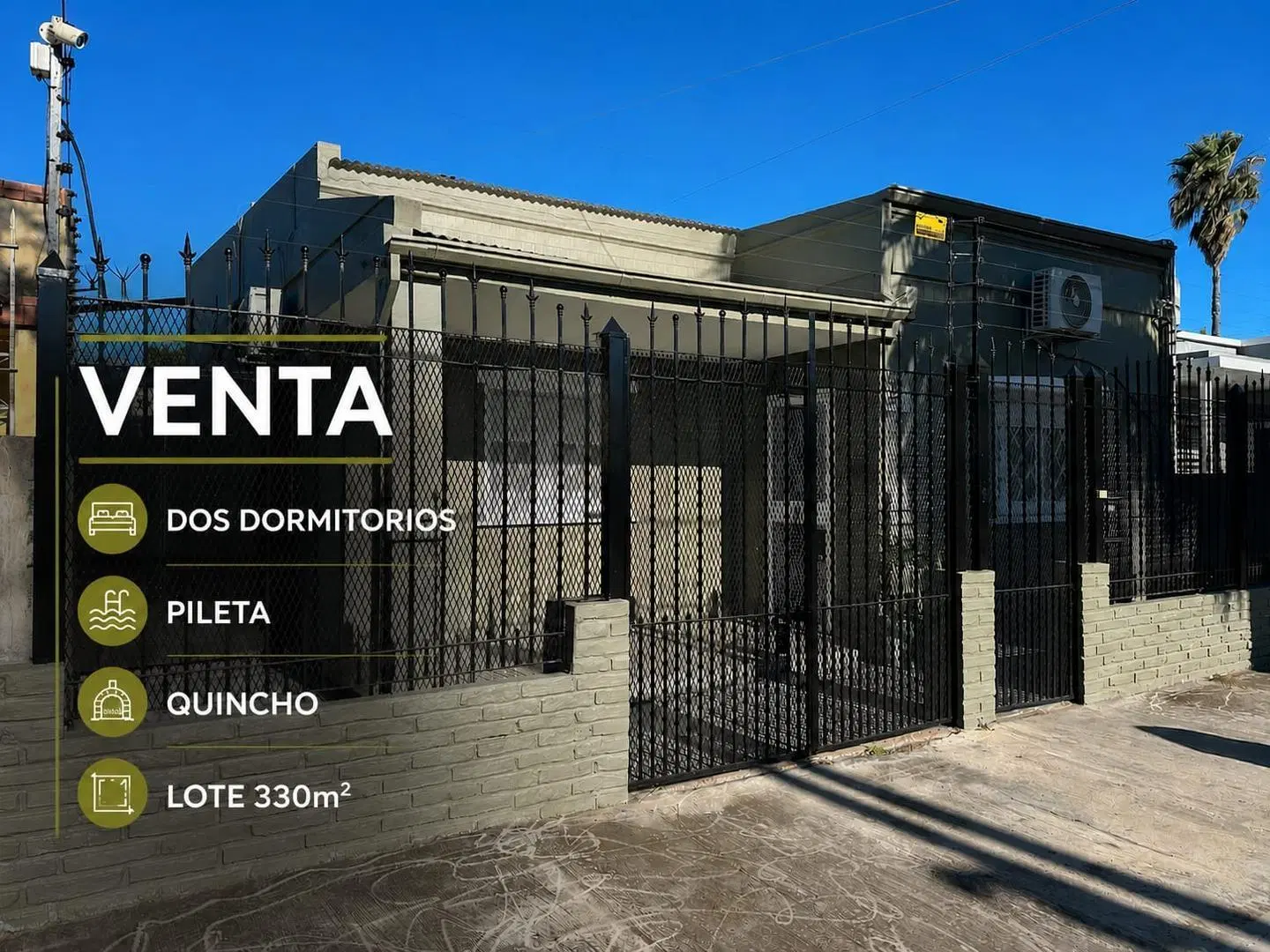 VENTA CASA 3 AMBIENTES LUIS GUILLON -PILETA 3