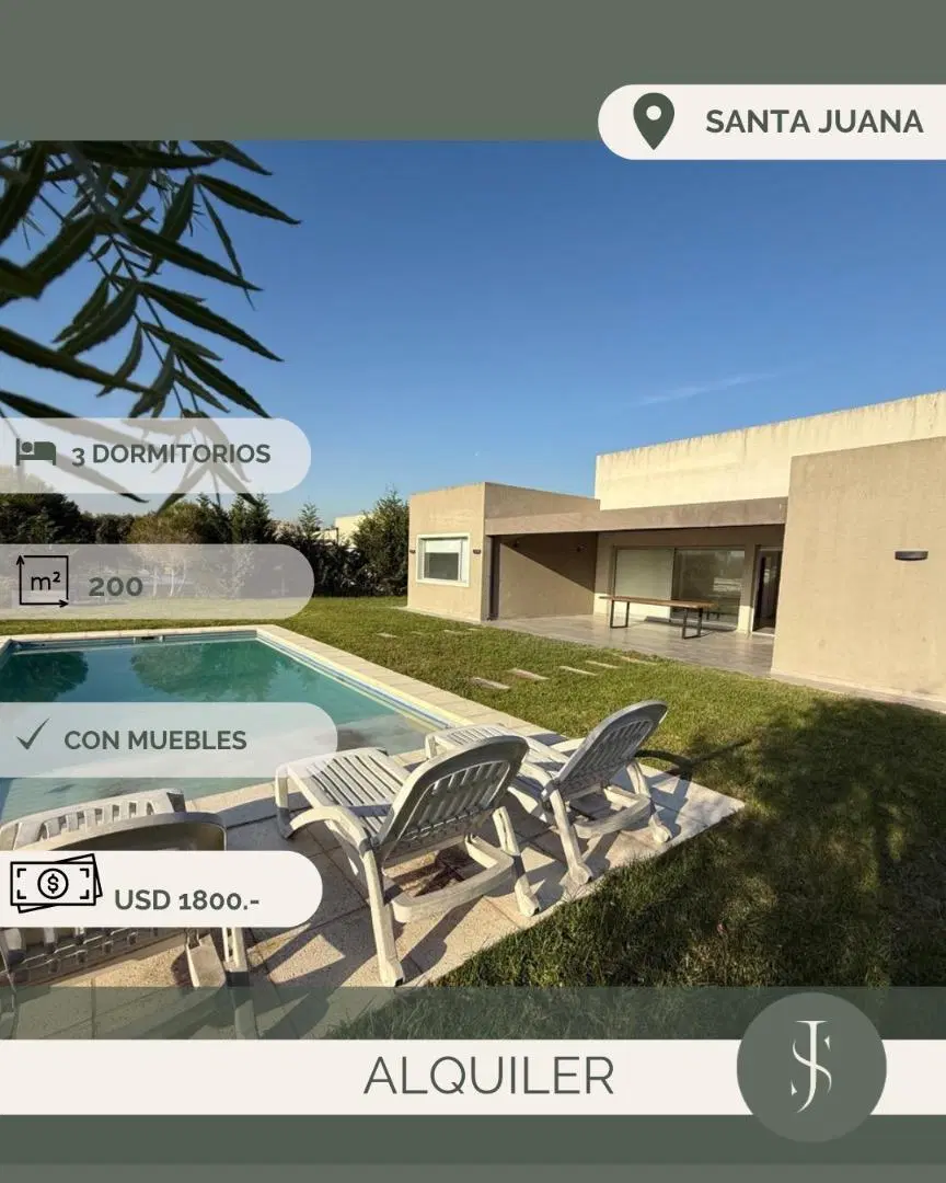 ALQUILER EN SANTA JUANA, CANNING 2