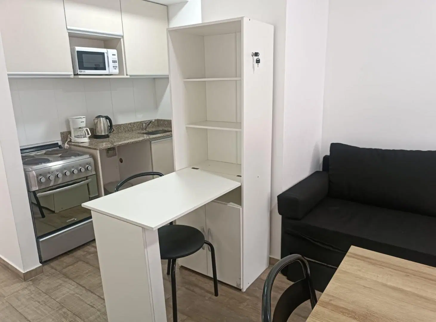 Departamento Monoambiente en Recoleta con amenities y cochera 2