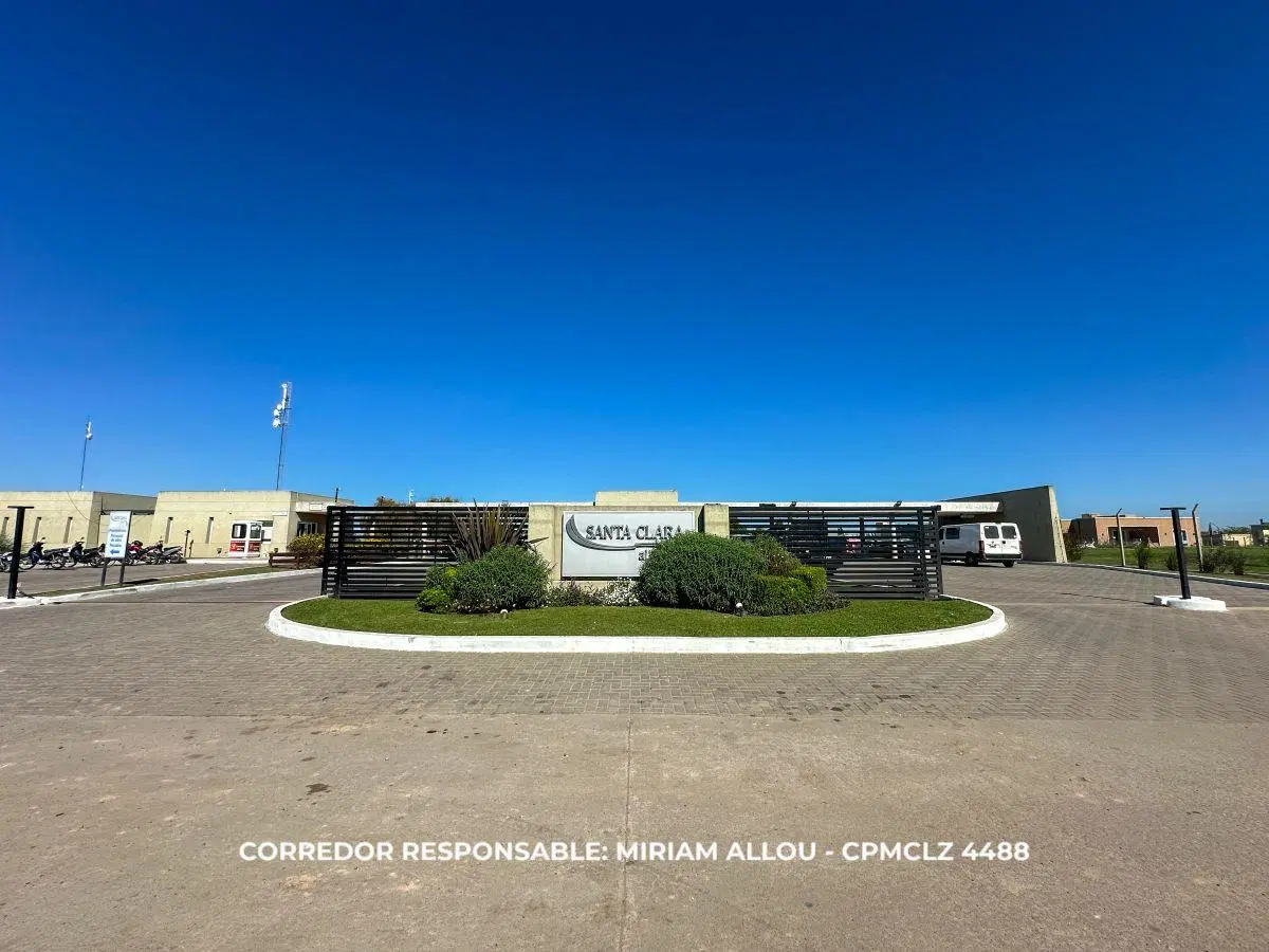 LOTE EN VENTA EN SANTA CLARA AL SUR – SAN VICENTE – 602 M² – BARRIO PRIVADO CON LAGUNA Y AMENITIES 2