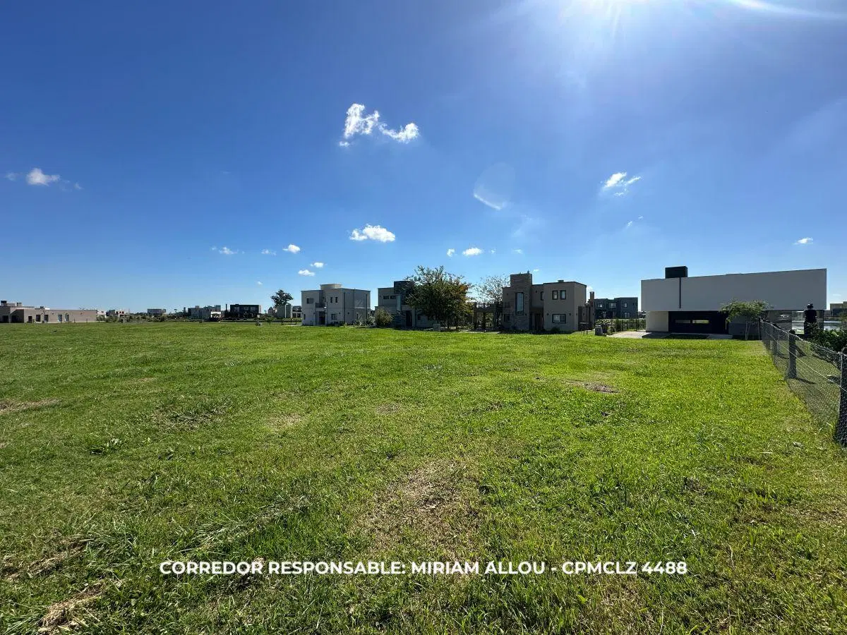 LOTE EN VENTA EN SANTA CLARA AL SUR – SAN VICENTE – 602 M² – BARRIO PRIVADO CON LAGUNA Y AMENITIES 4