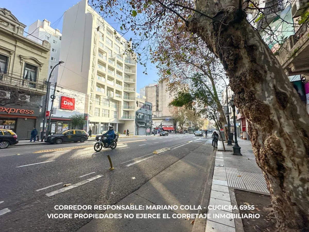 Departamento monoambiente 24 m² en venta en Balvanera 4