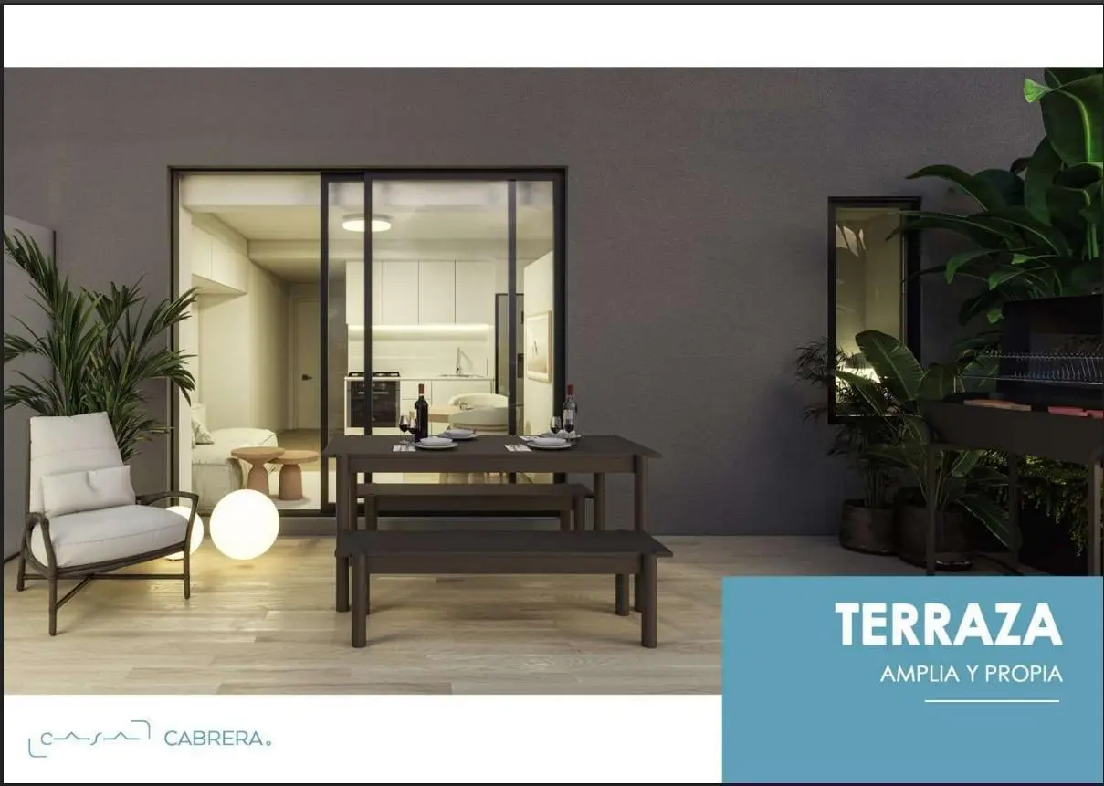 Venta Depto Monoambiente con terraza a estrenar 2