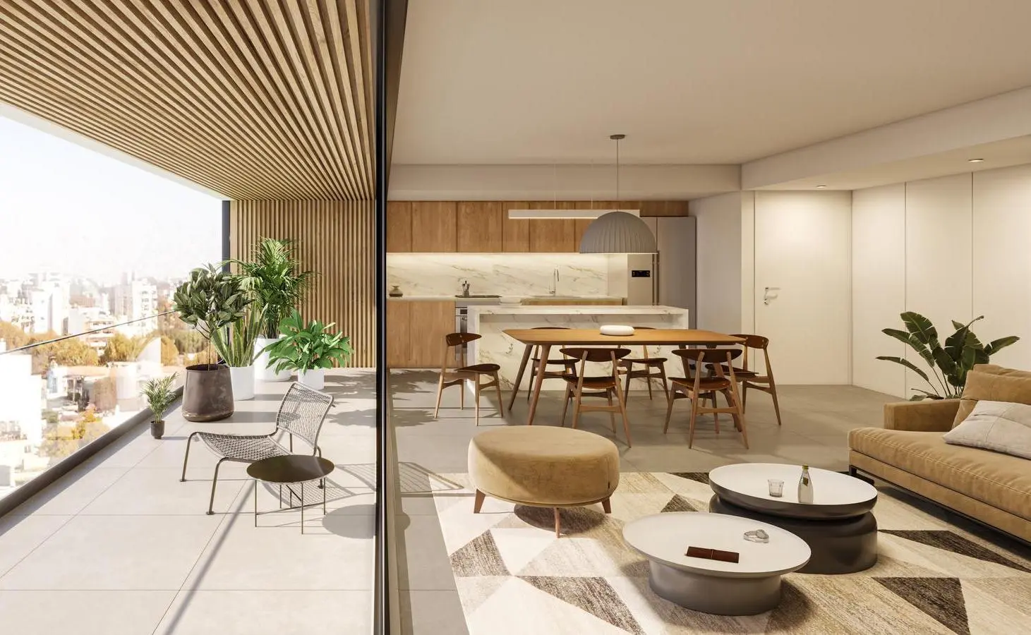 Venta Depto 3 ambientes con balcón terraza - Belgrano 1