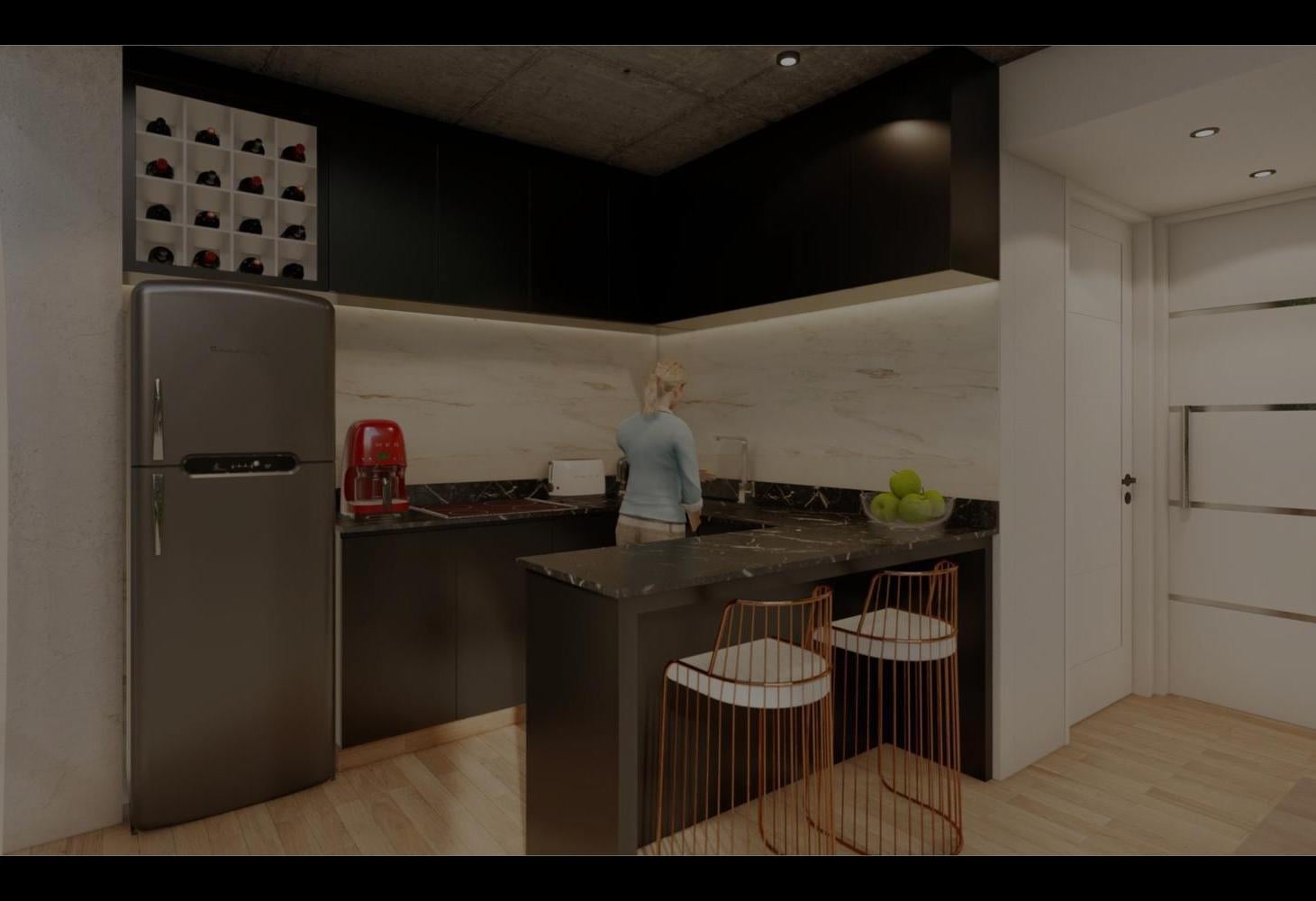 Foto de Venta Monoambiente con balcón y parrilla Belgrano, imagen 1