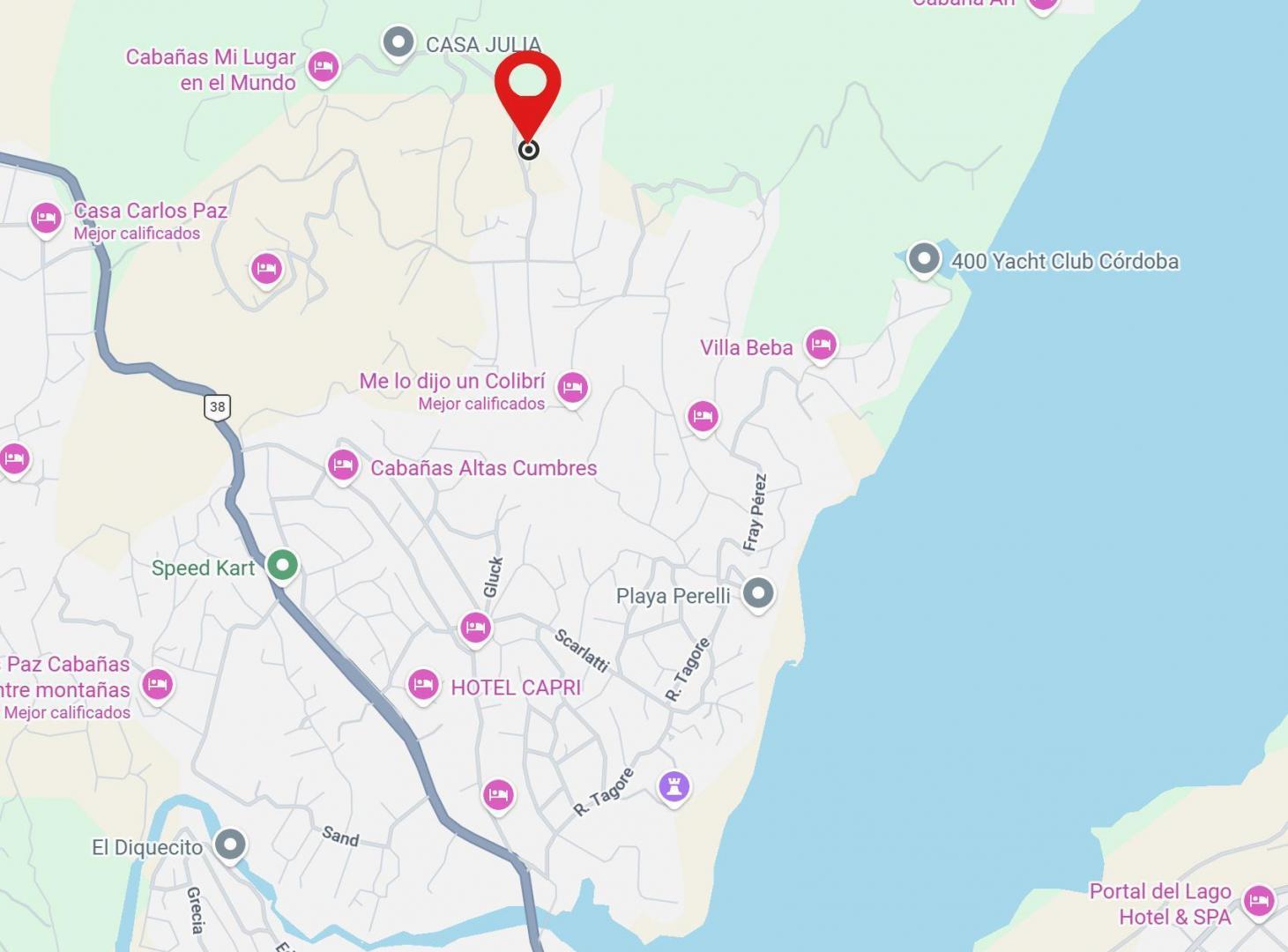 VENTA DE LOTE DE 884MTS2 EN BARRIO VISTAS DEL LAGO - CARLOS PAZ