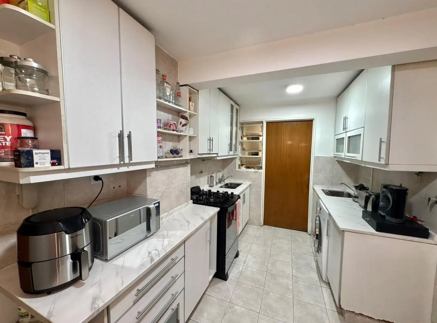 DEPARTAMENTO PISO AMOBLADO EN VENTA 3 DORMITORIOS EDIFICIO MONGE  AV OLMOS CENTRO DE CORDOBA 4