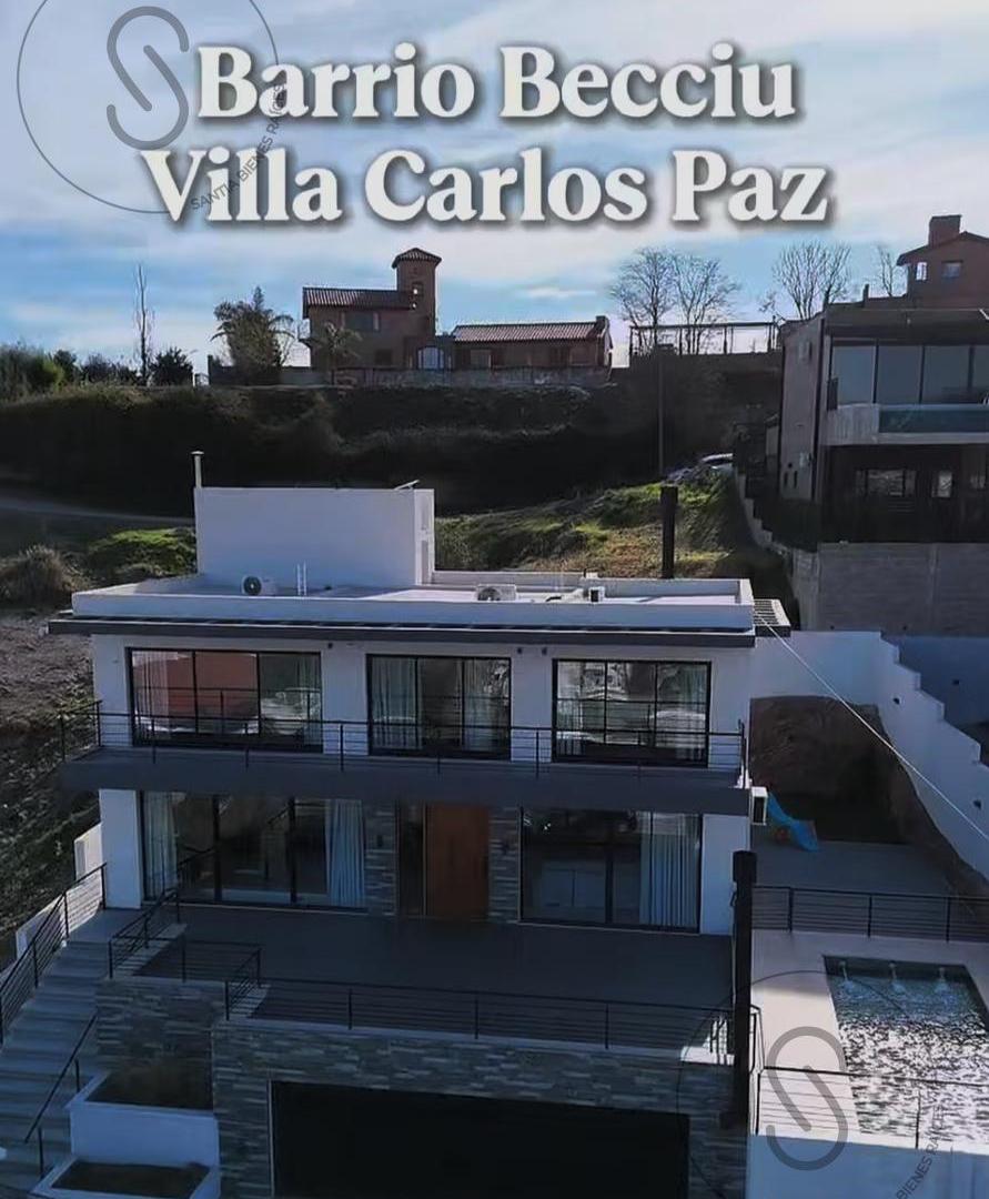 Foto de VENTA CASA 3 DORMITORIOS CON PILETA- BECCIU EN VILLA CARLOS PAZ, imagen 1
