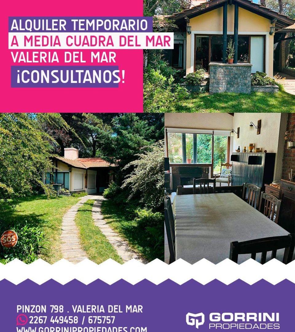 Casa para 4 , a una cuadra de la playa!