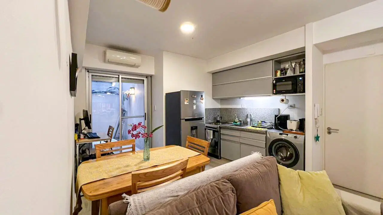 Monoambiente Impecable Al Frente Con Patio Propio, Amenities Y Bajas Expensas 4
