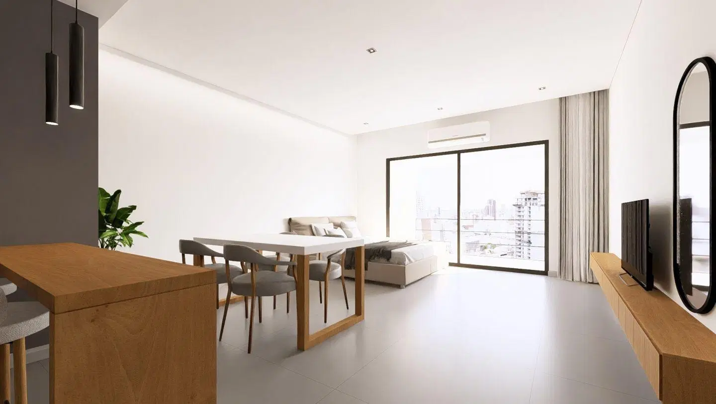 Departamento monoambiente. | Irigoyen Freyre al 2200 3