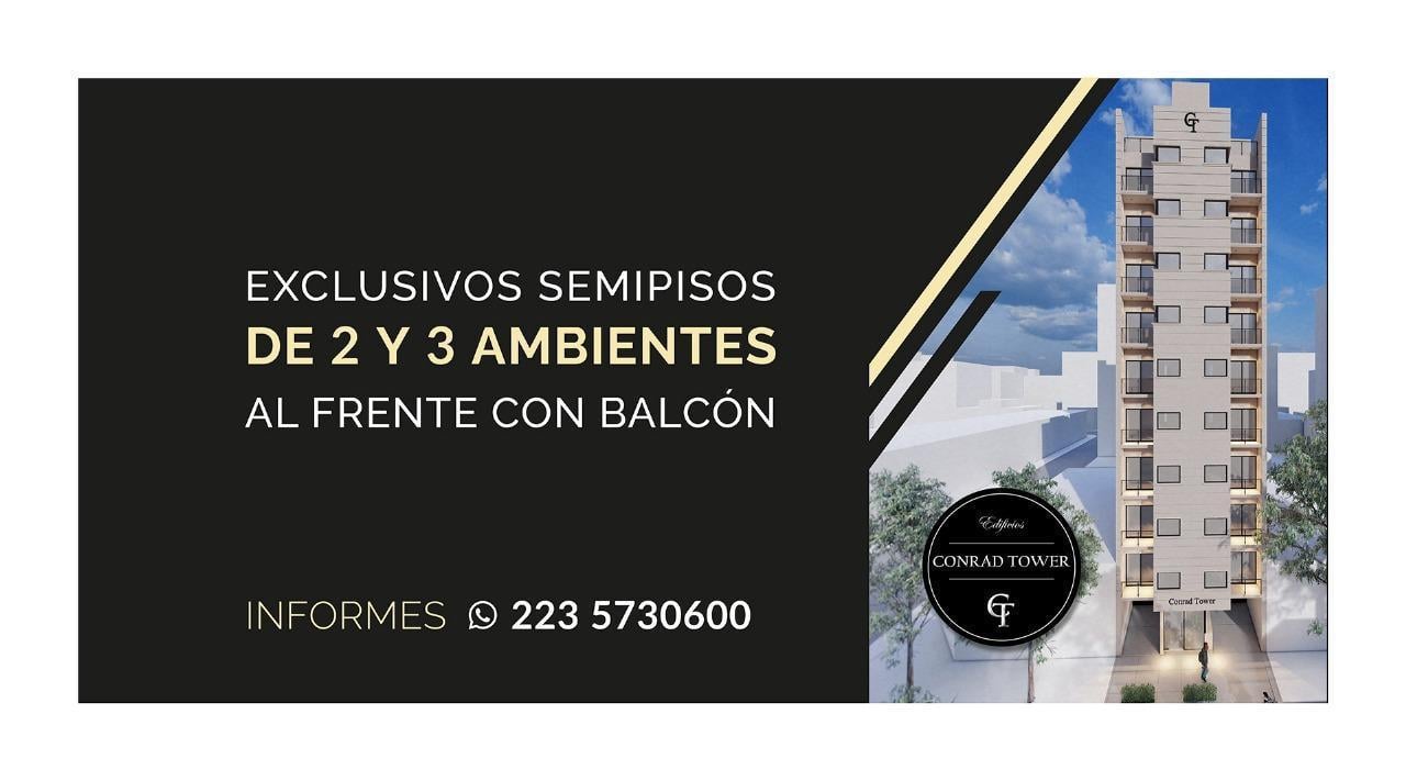 Departamentos 2 y 3 Ambientes - La Perla Zona Plaza España