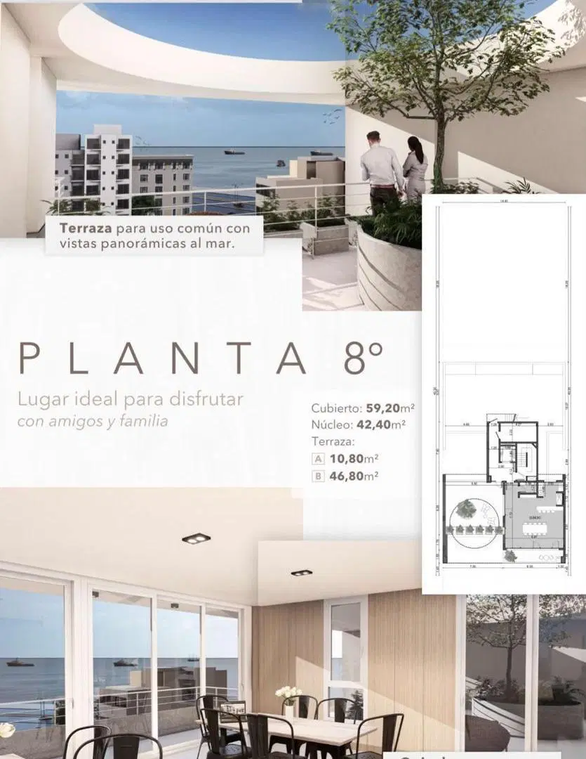 VENTA DEPARTAMENTO 2 AMBIENTES EN CONSTRUCCION 7