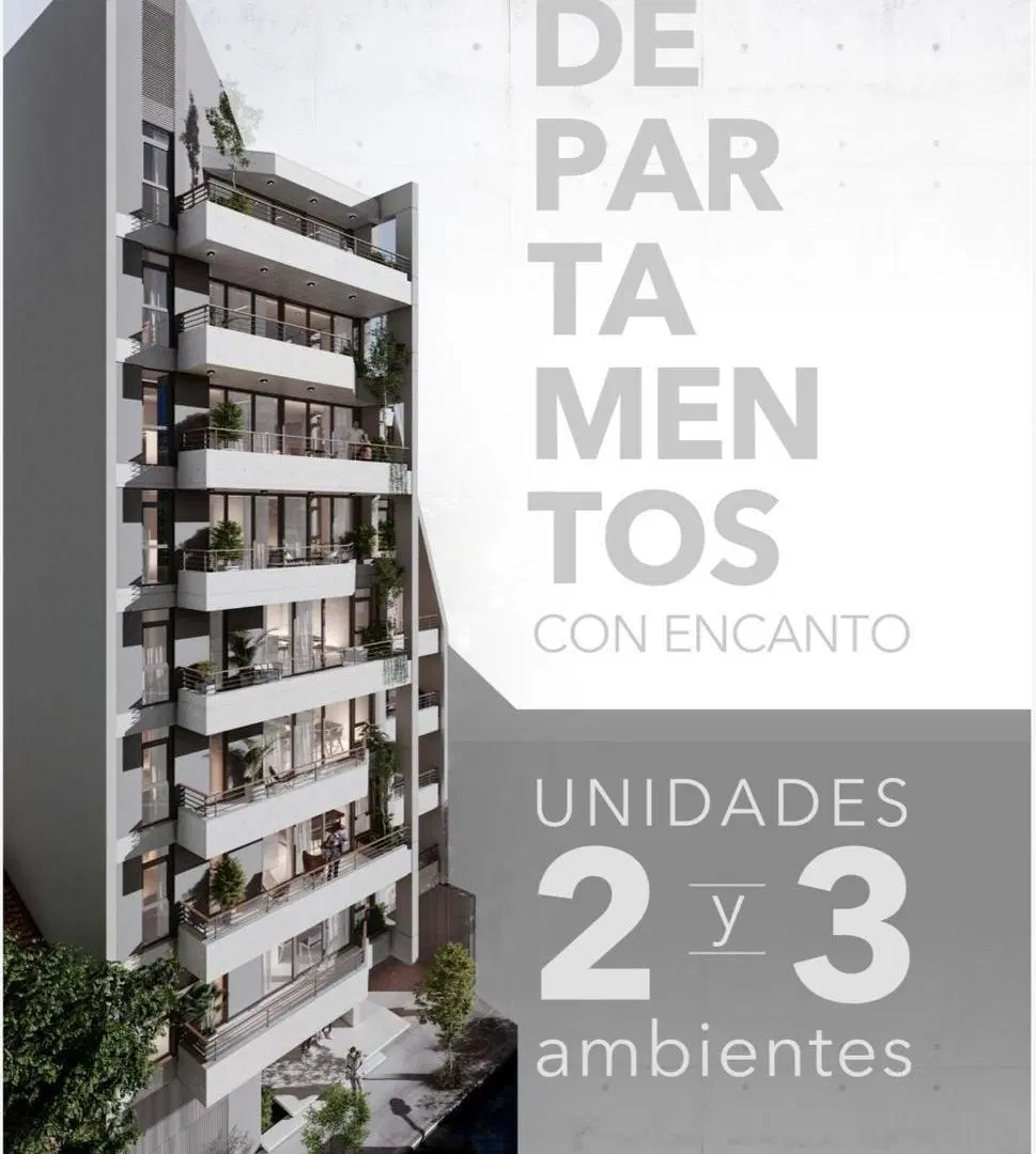 VENTA DEPARTAMENTO 2 AMBIENTES EN CONSTRUCCIÓN 2