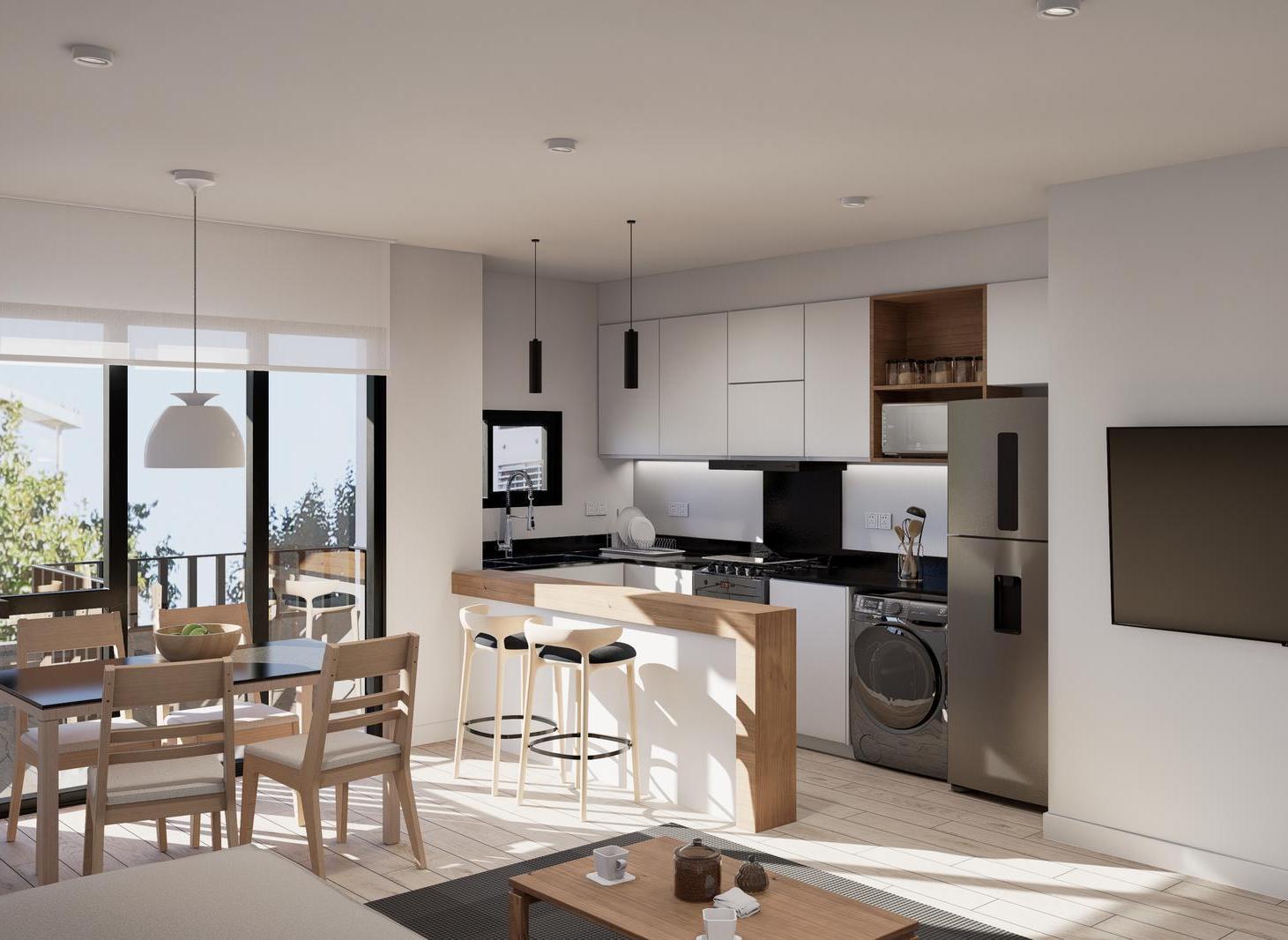 Foto de VENTA DEPARTAMENTO 2 AMBIENTES EN CONSTRUCCION - ZONA CHAUVIN, imagen 3
