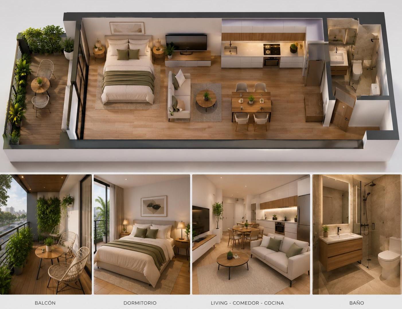 Foto de Venta Departamento a Estrenar Monoambiente con Full Amenities en Villa, imagen 3