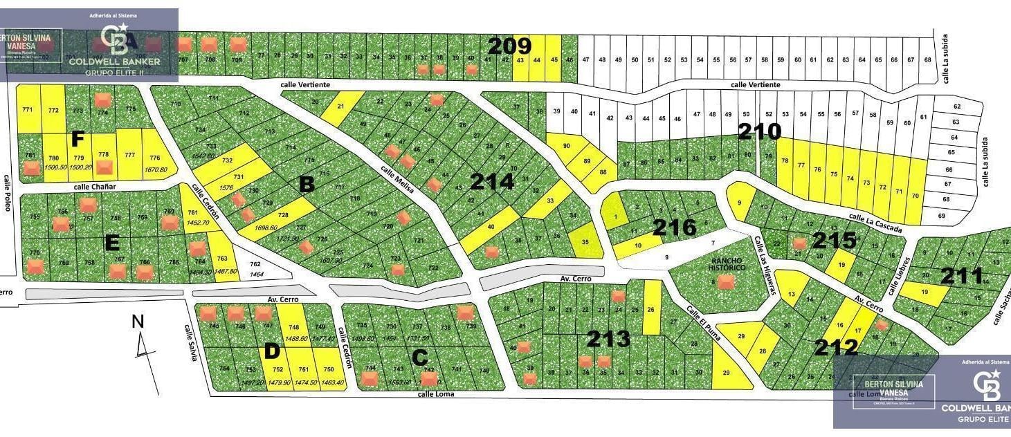 VENTA TERRENOS VILLA LARCA LOTEO DE MONTAÑA AGUAS BLANCAS