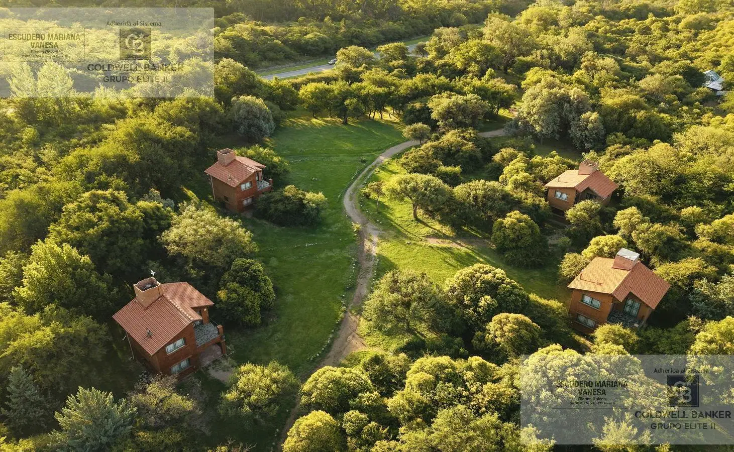 VENTA COMPLEJO DE 4 CABAÑAS EQUIPADAS EN MERLO SAN LUIS CORTADERAS 4