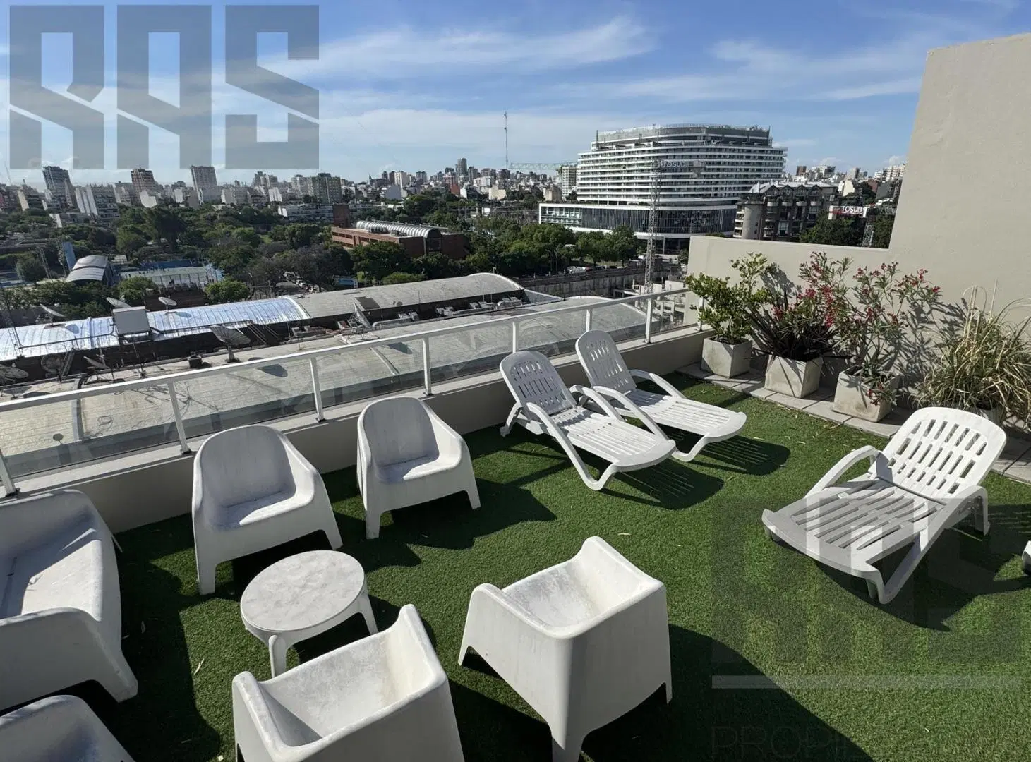 Departamento 3 ambientes con cohera fija cubierta Edificio Exclusivo Zona Premium de Palermo 5