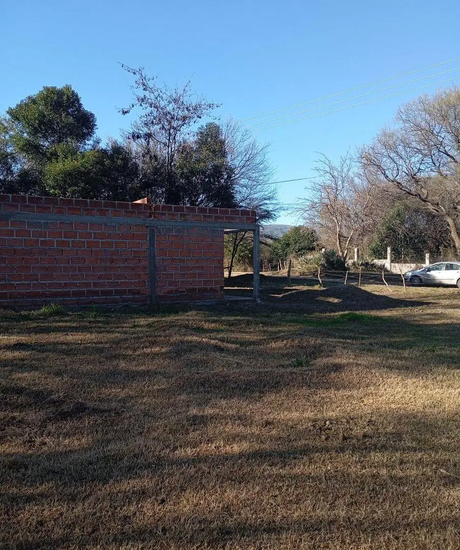 Terreno De 981 M2 Con Estructura A Terminar Y Escritura- San Francisco Del Monte De Oro- San Luis 5