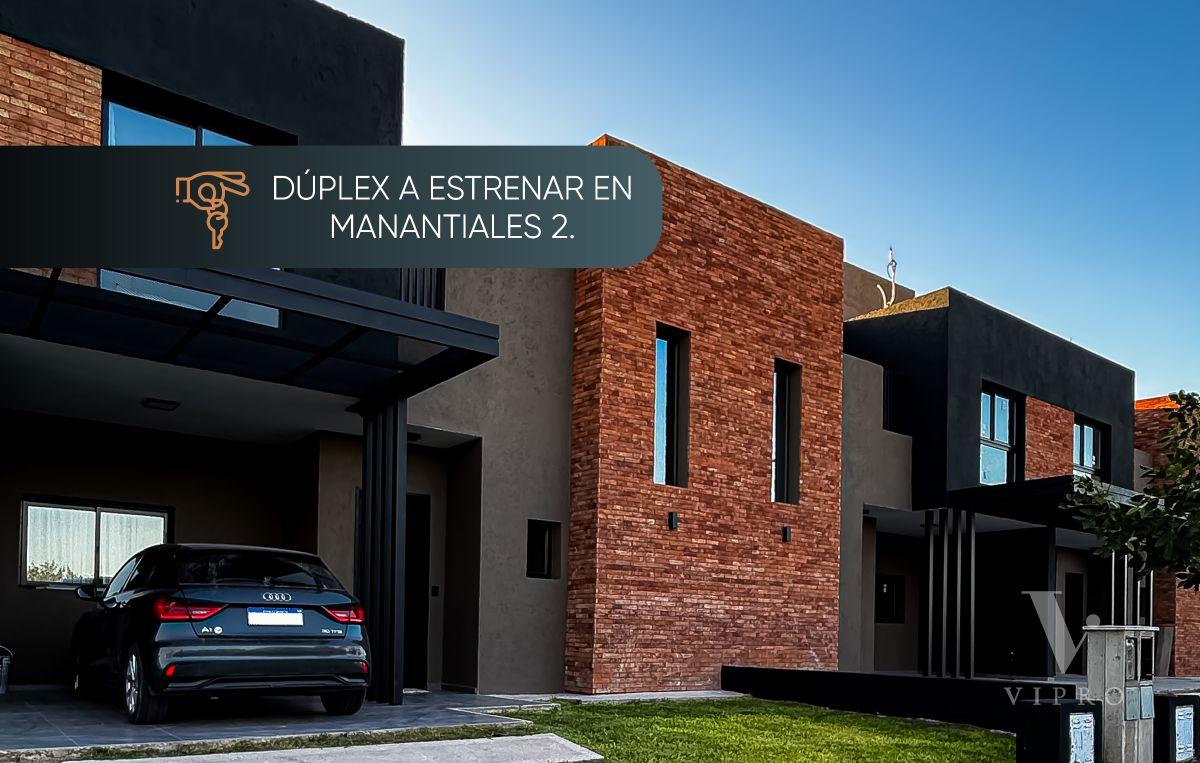Dúplex a estrenar con pileta en barrio cerrado – San Ignacio Village