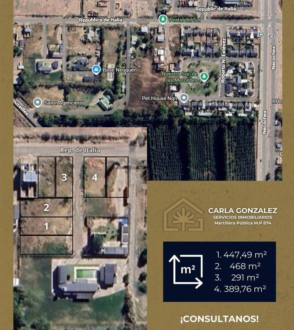 Terreno en República de Italia al 5900 casi Necochea, Los Patos