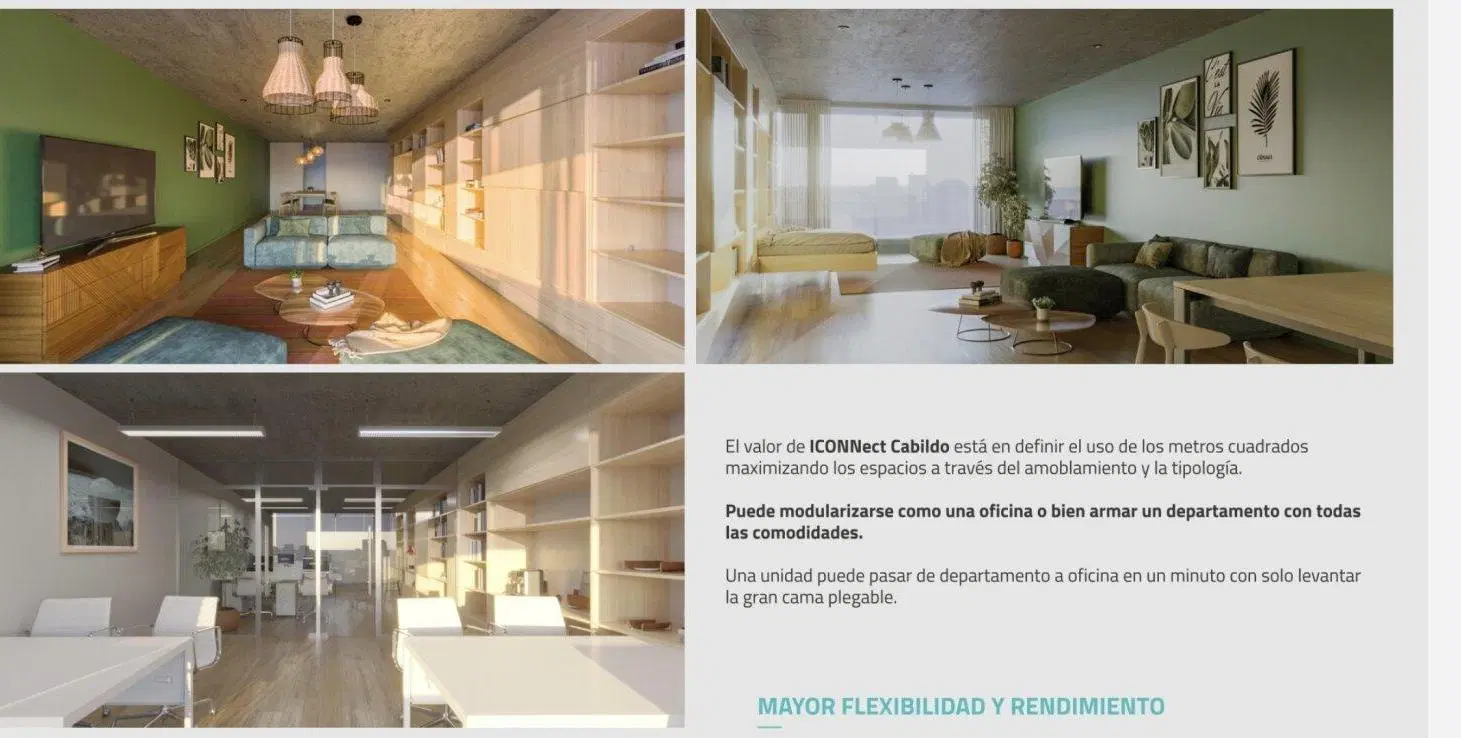 VENTA DEPARTAMENTO/OFICINA FUNCIONAL 2
