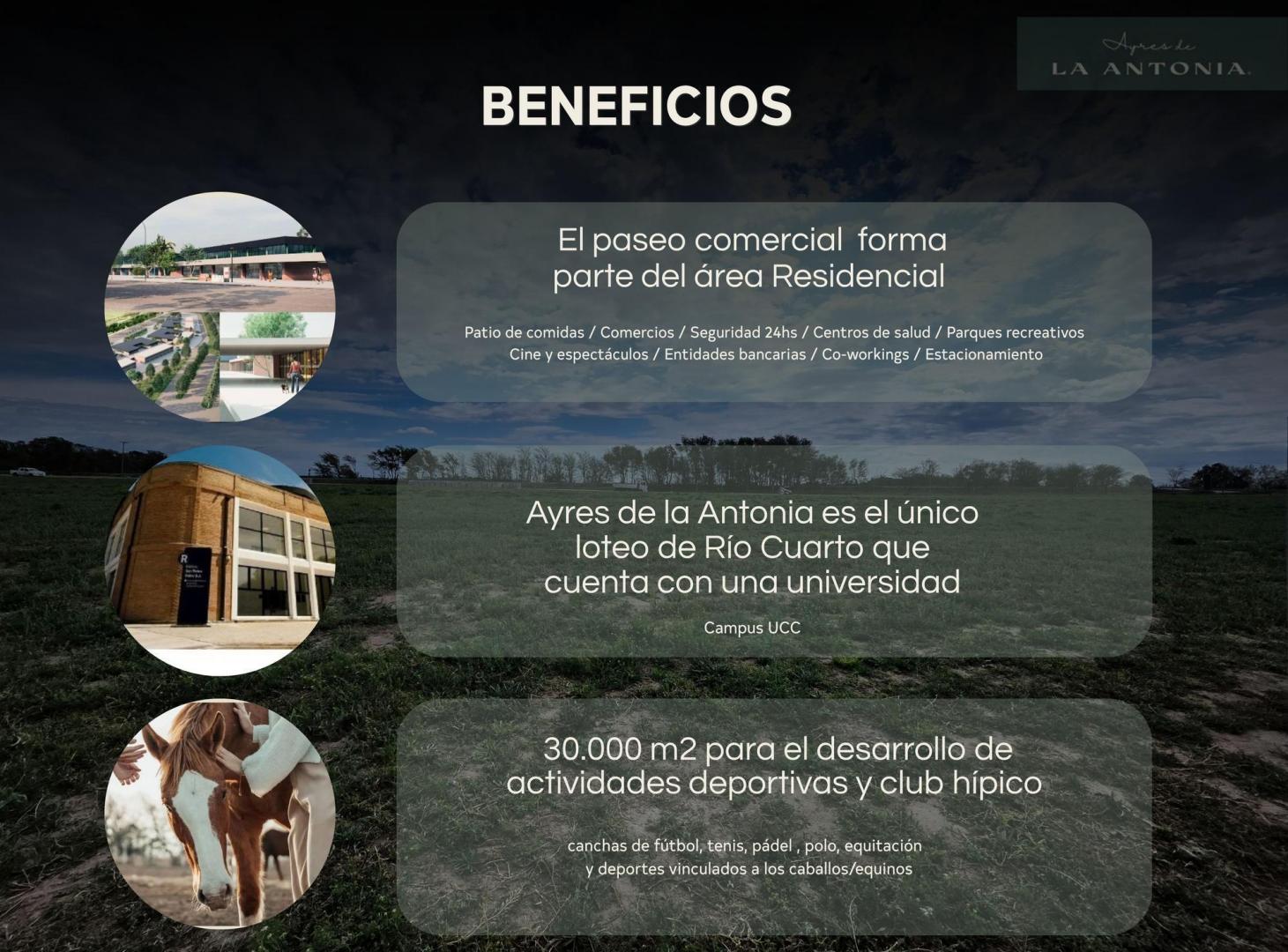 Foto de Gran Lote de 1.000 m² en Ayres de la Antonia | Libre Elección Etapa 1 |, imagen 4