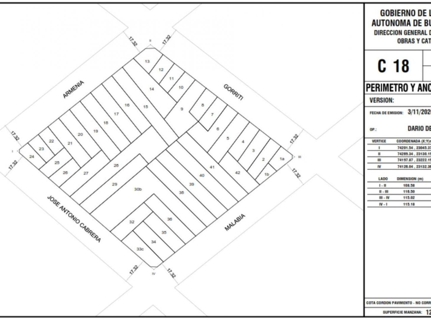 Foto de VENTA LOTE PALERMO SOHO MALABIA 1400, imagen 3
