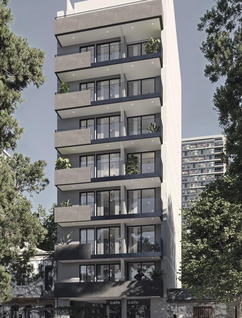 Semipiso Monoambiente con Amplio Balcon con Financiación Propia