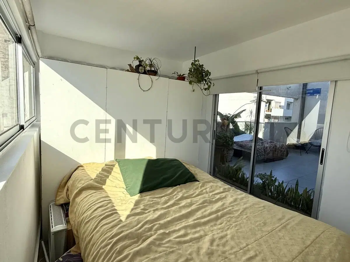 2 ambientes con terraza propia. Balcón. Almagro 2
