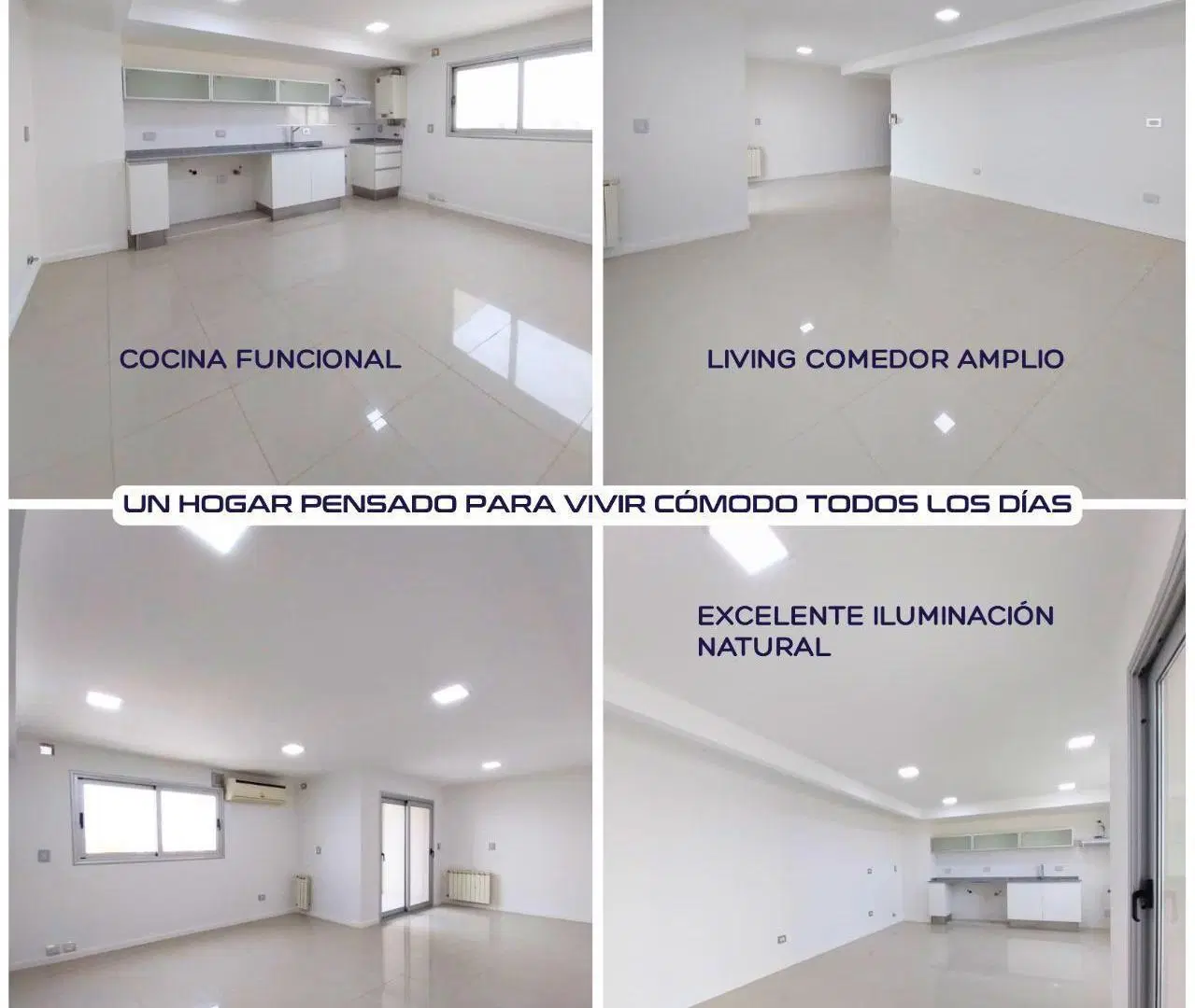 Departamento 2 dormitorios con cochera en Alquiler - Edificio Qualias - Villa Maria 2
