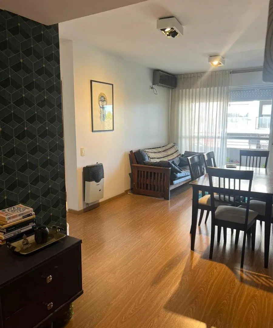 alquiler departamento de un dormitorio amplio con balcón, amueblado 2