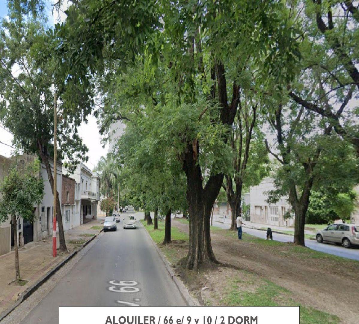 DEPTO 2 DORM EN ALQUILER
ubicado en calle Av 66 E/ 9 y 10