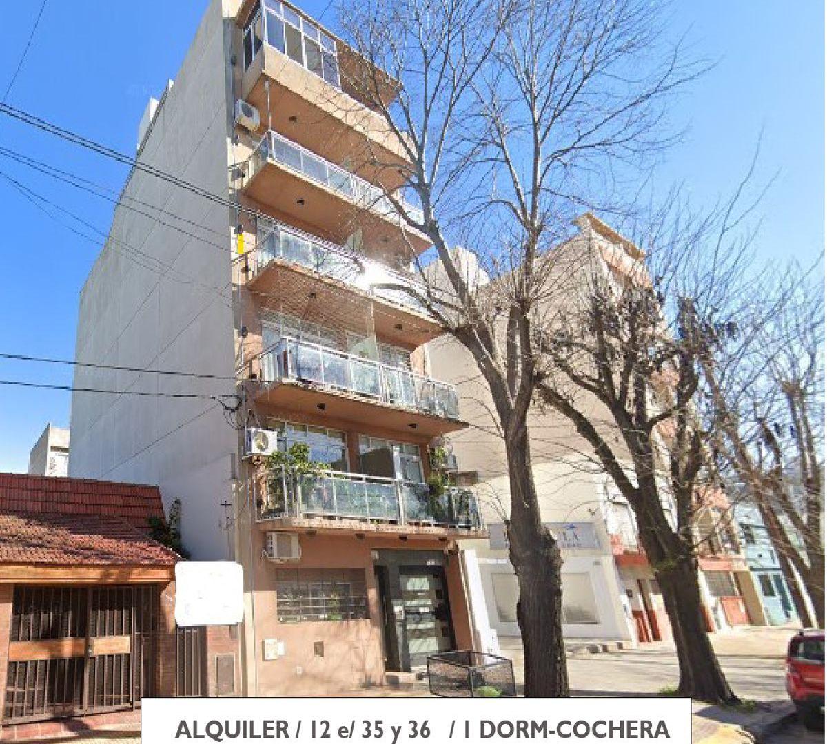 DEPTO 1 DORM EN ALQUILER
ubicado en 12 E/ 35 Y 36
35 mts2 aprox.