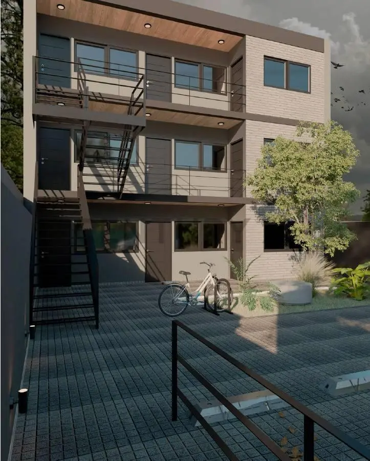 DEPARTAMENTO 2 AMBIENTES Y MEDIO A ESTRENAR CON PATIO 2